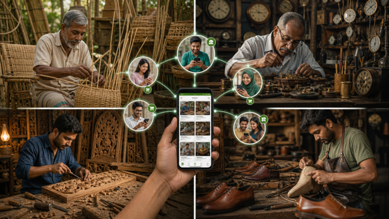ডিজিটাল পরিচয়ের অভাবে হারিয়ে যাওয়া স্থানীয় পেশার গল্প